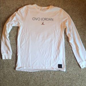 OVO Jordan Long Sleeve T Shirt